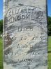 Nancy (Williams) Hayden (m. Dr. Joseph Thomas Hayden) - Headstone